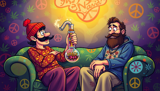 Cheech and Chong Take Hits From Bong: A Hilarious Journey Through Cannabis Culture