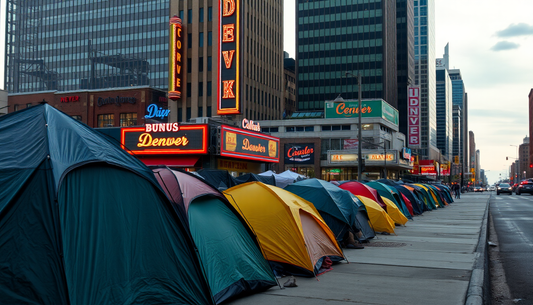 Tents, Tarps, and Tunes: A Humorous Look at Denver, CO's Tent City Phenomenon