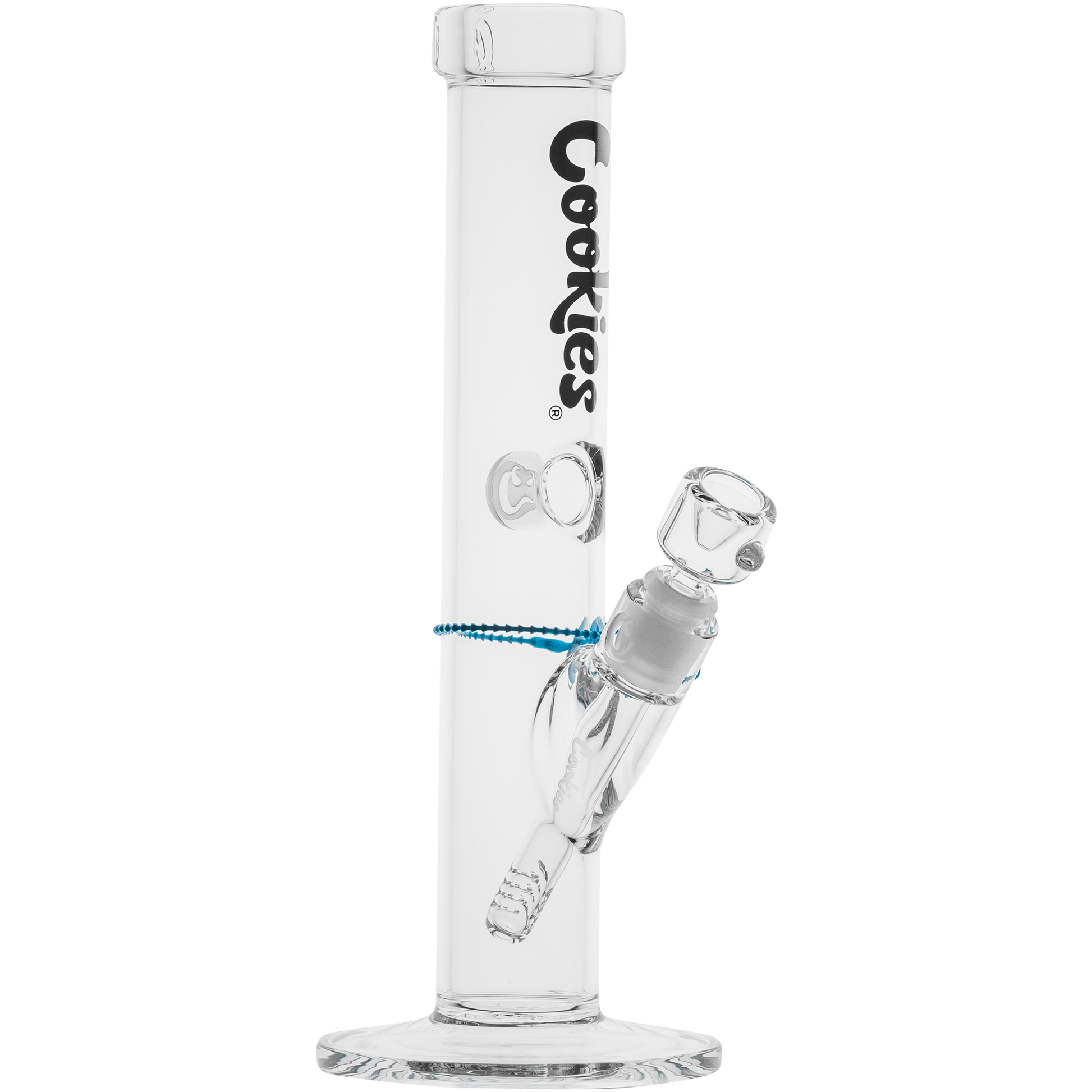 Cool Cookies Original Straight Bong with a percolator for an awesome smoking experience