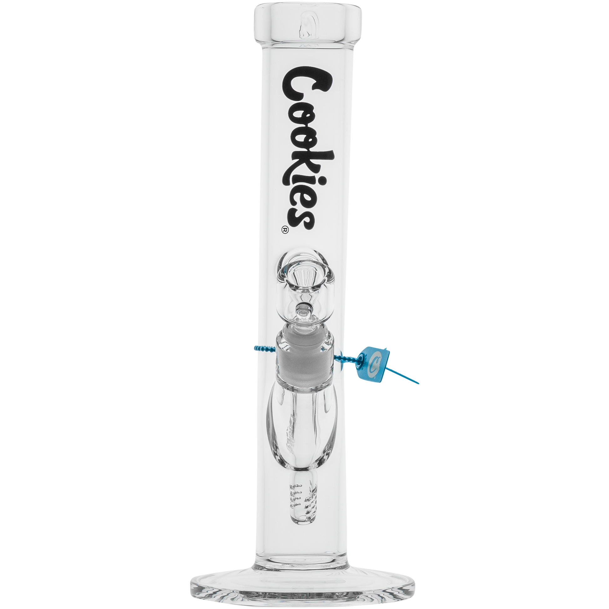 Cookies Original Straight Bong featuring a percolator for an elevated smoking experience