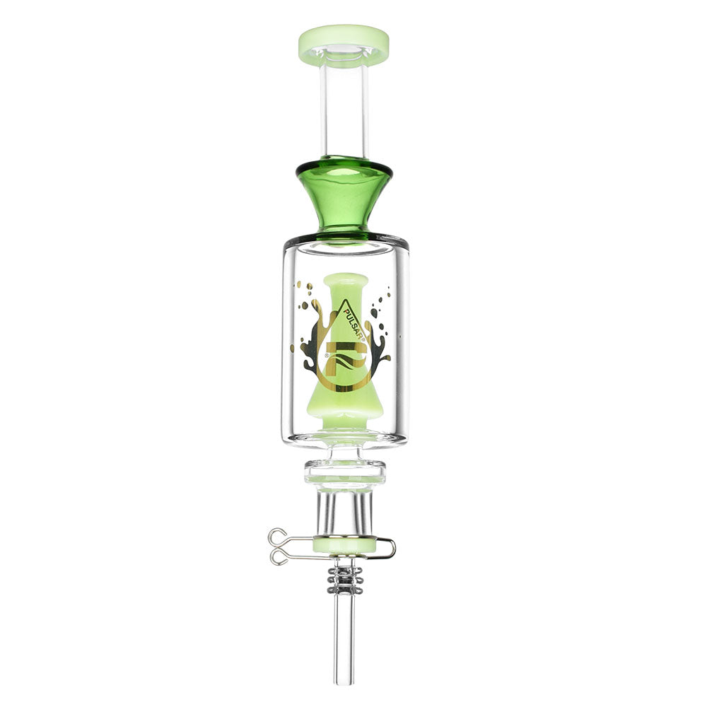 Pulsar Beaker Perc Vapor Vessel 2.0 w/ Quartz Tip | 8.5" | 14mm F