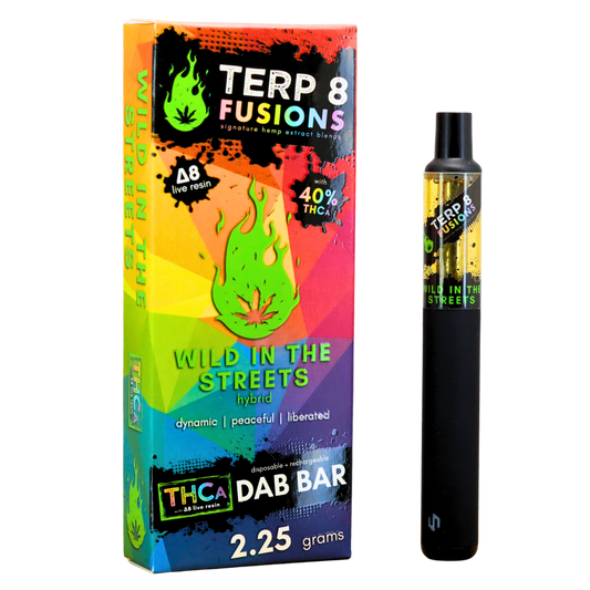 Ignite Your Spirit with Wild in the Streets Live Resin Disposable! - 6-Pack in Countertop POS Display Box