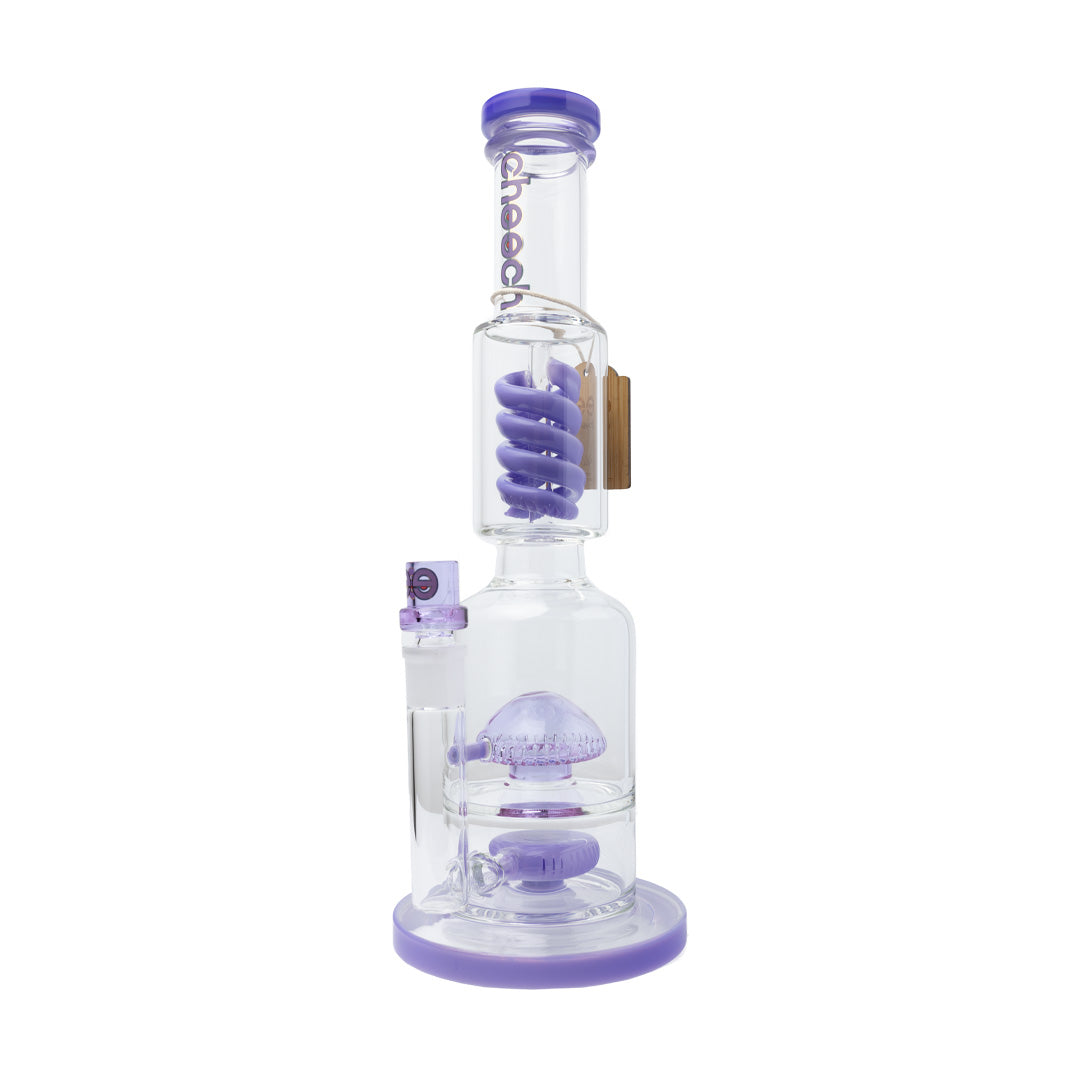 Cheech Glass 15.5" Triple Threat Water Pipe