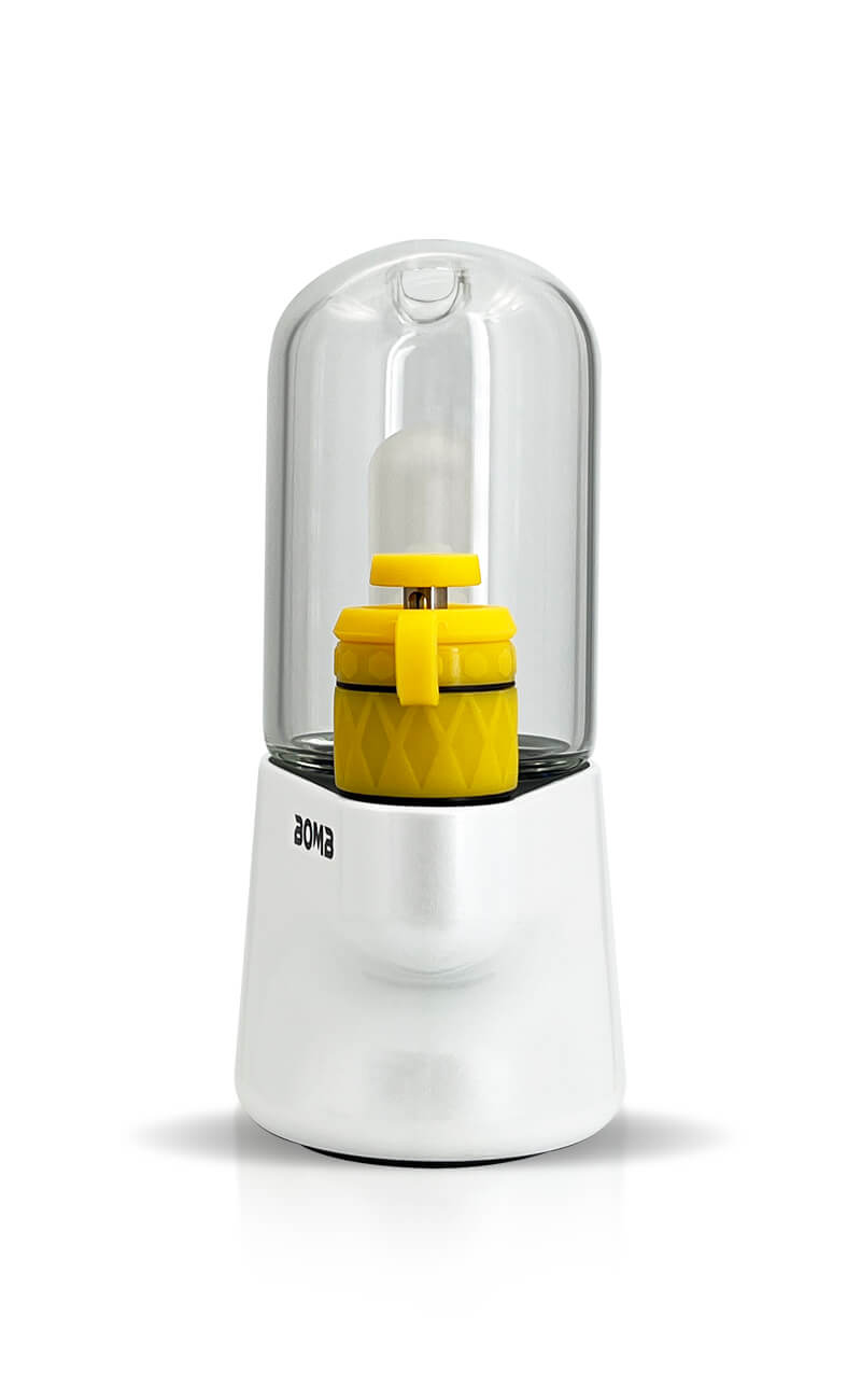 Bomb Pro Portable Electric Dab Rig-White