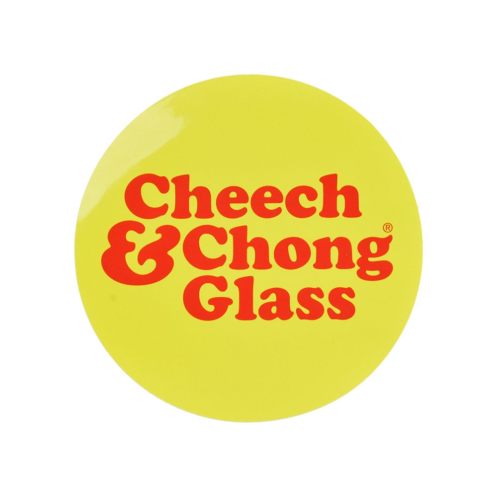 Cheech & Chong Glass Moustache Ride Beaker Bong | 12" | 14mm F