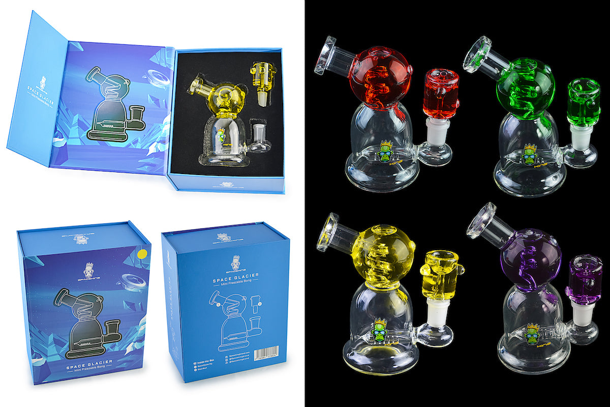 Elevate Your Experience with Space King Glass Space Glacier Bong