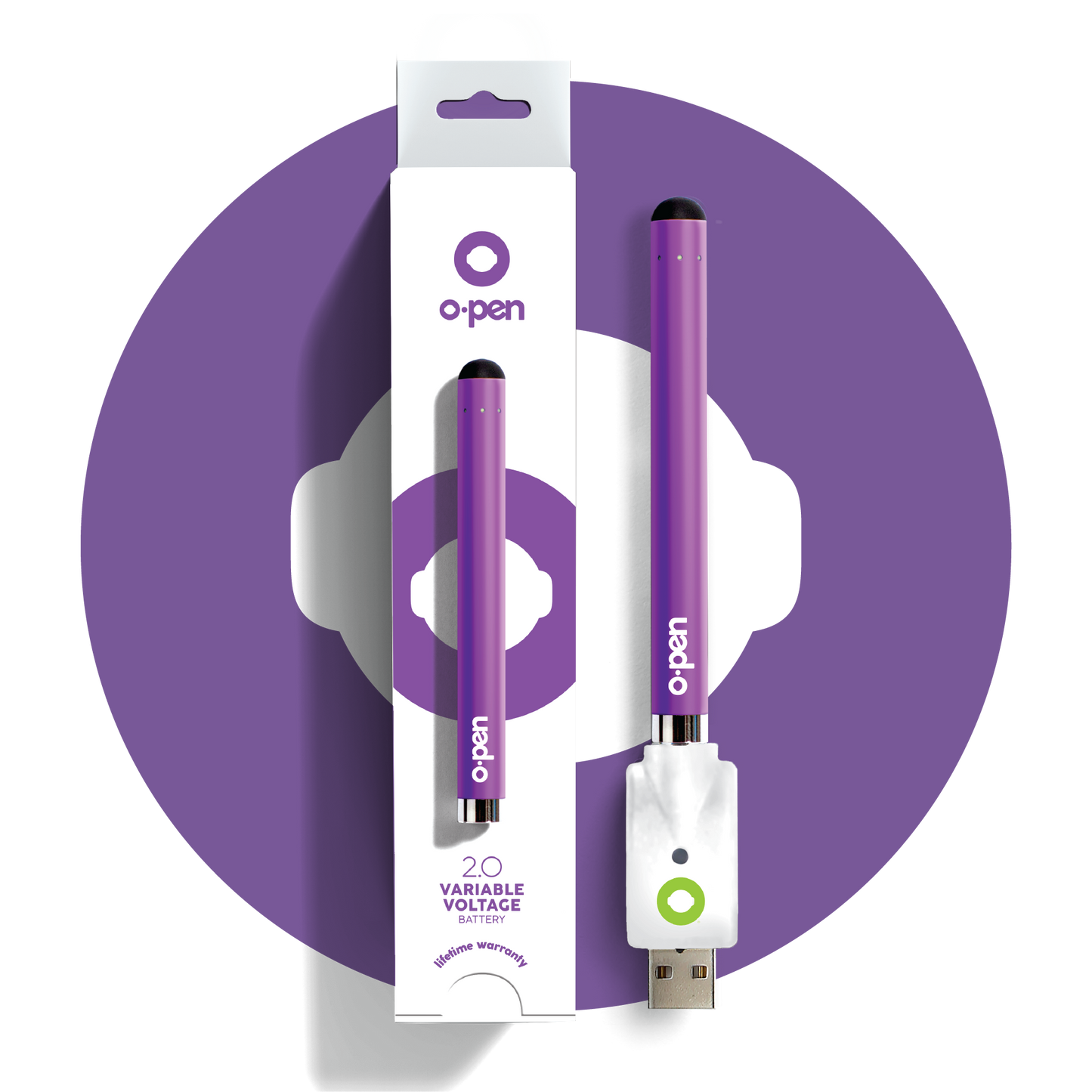 O.pen 2.0 Variable Voltage 510-Thread Battery