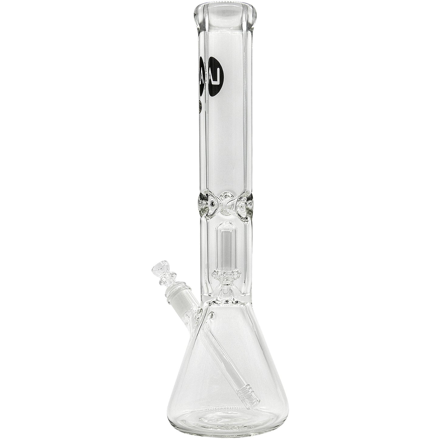 LA Pipes "King Bong" Ultra Heavy 9mm Shower-Head Beaker Bong