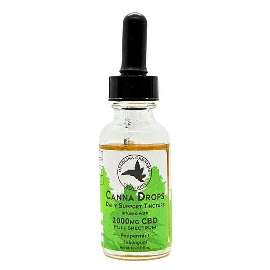 Canna Drops Full Spectrum 2000mg CBD Peppermint