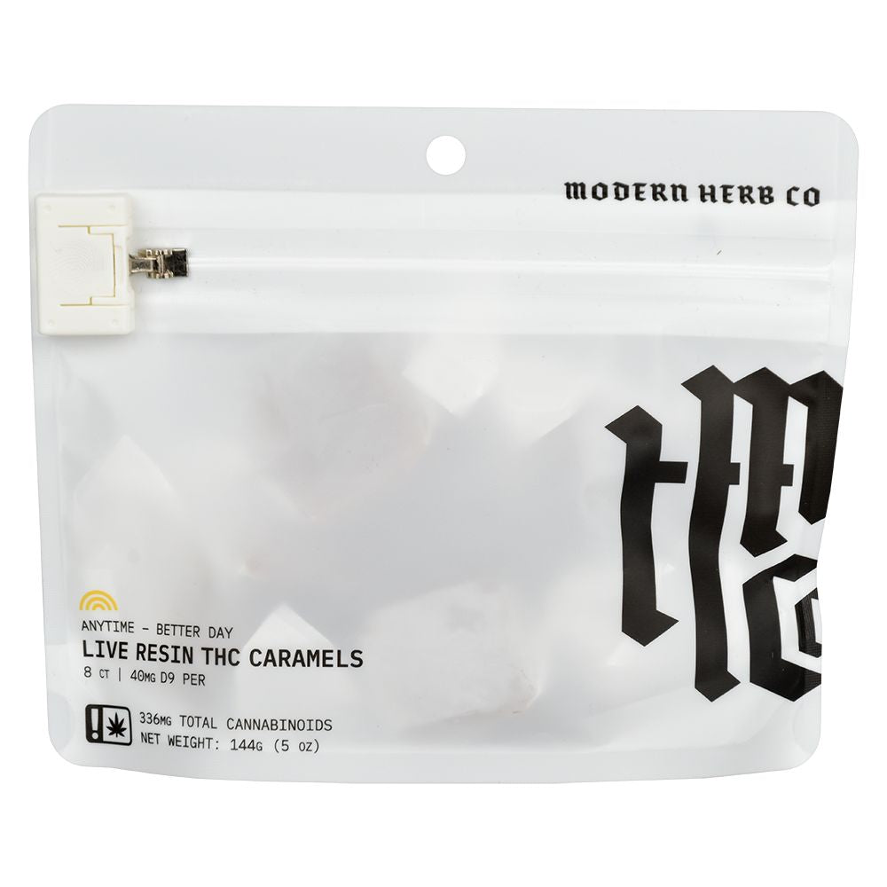 Modern Herb Co D9 Live Resin Caramels | 320mg-400mg | 8pc Bag