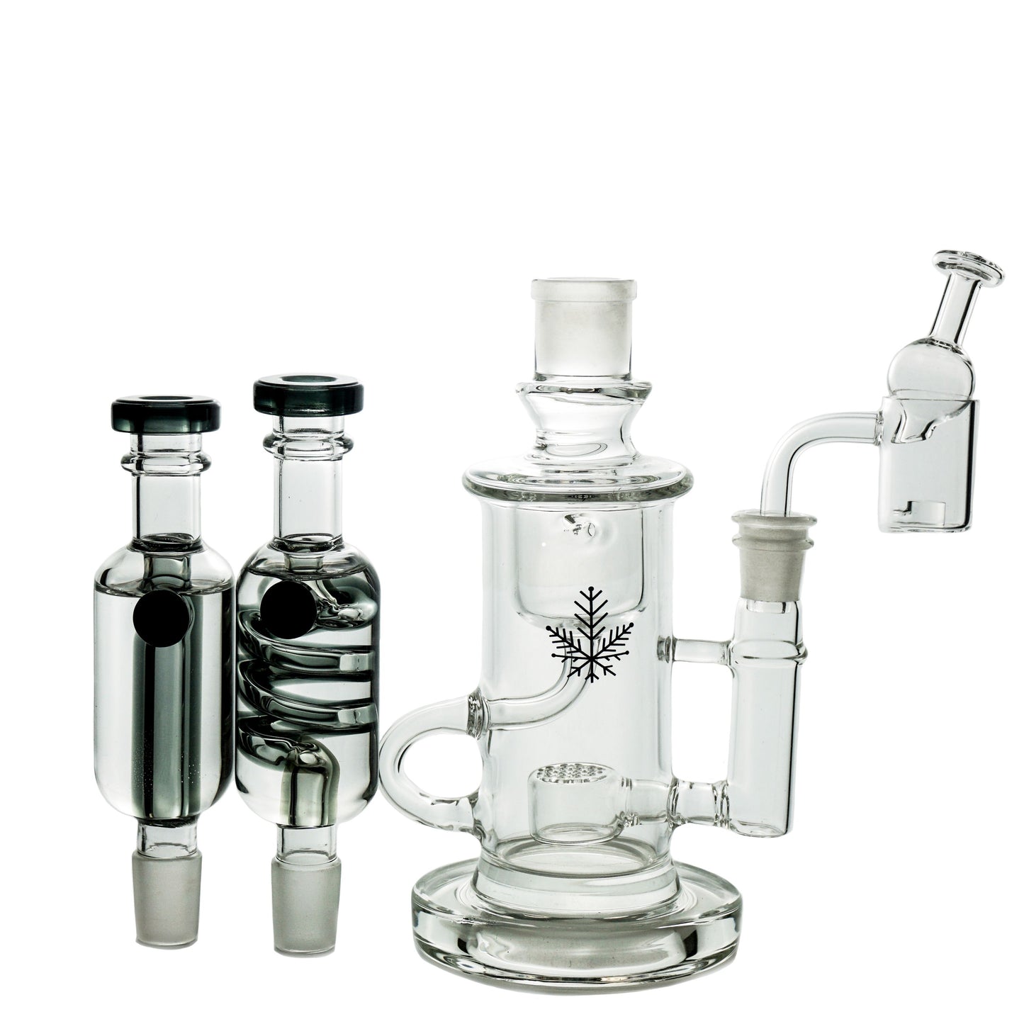 Ultimate Dab Rig with Glycerin Chamber for Smooth Cool Hits