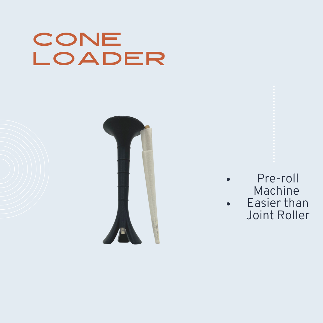 Cone Loader - PreRoll Machine - Simple to Use - Joint Roller Cigarette Rolling Machine Roller - Perfect for Pre Rolls