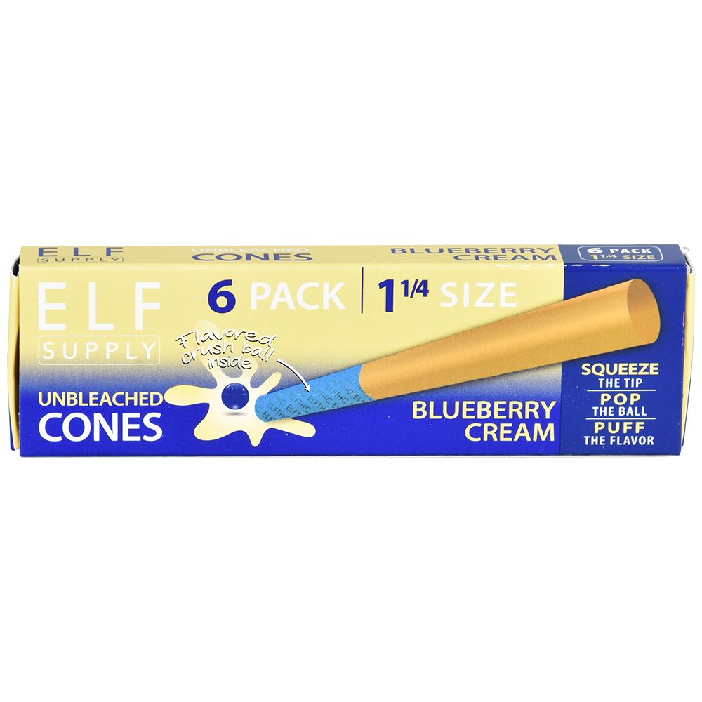 ELF Unbleached Flavor Pop Pre-Rolled Cones | 1 1/4 | 6pc | 20pk