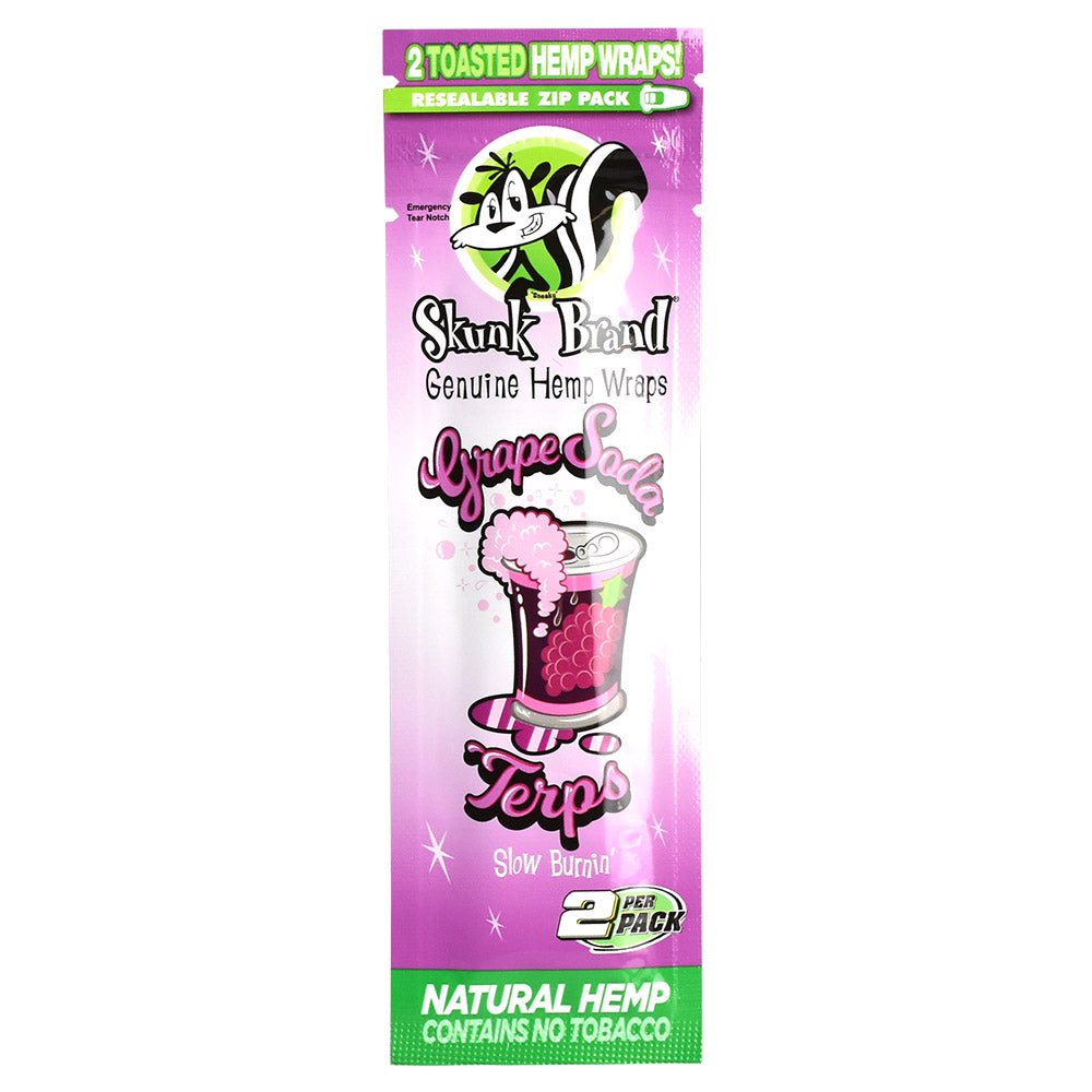 25PC DISP - Skunk Brand Terp Hemp Wraps