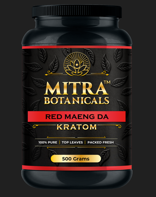 Mitra Botanicals Red Maeng Da – Kratom (500 Grams Powder)