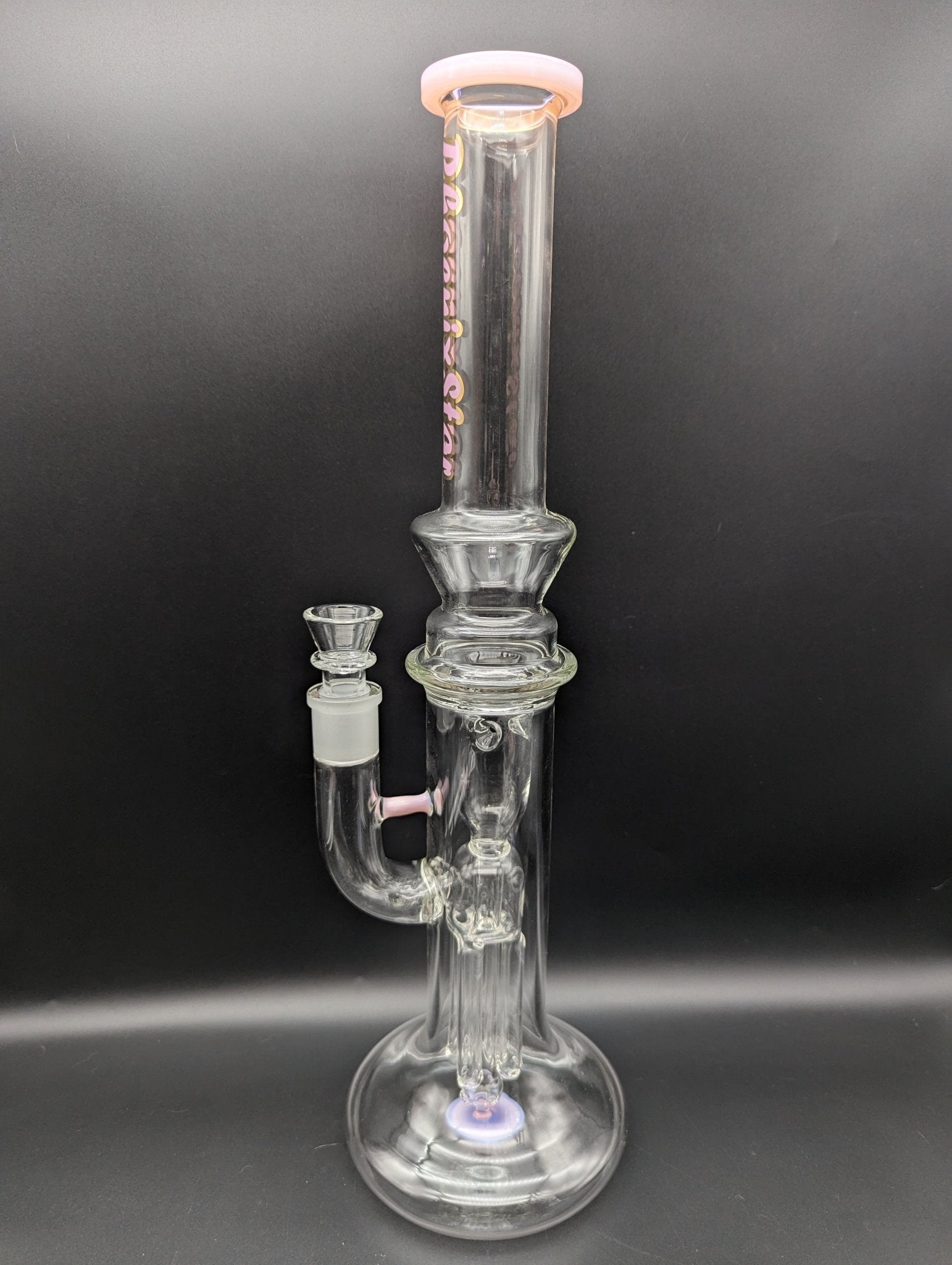 17" Hollow Foot Straight Tube Incycler - The DopeSpot.Store