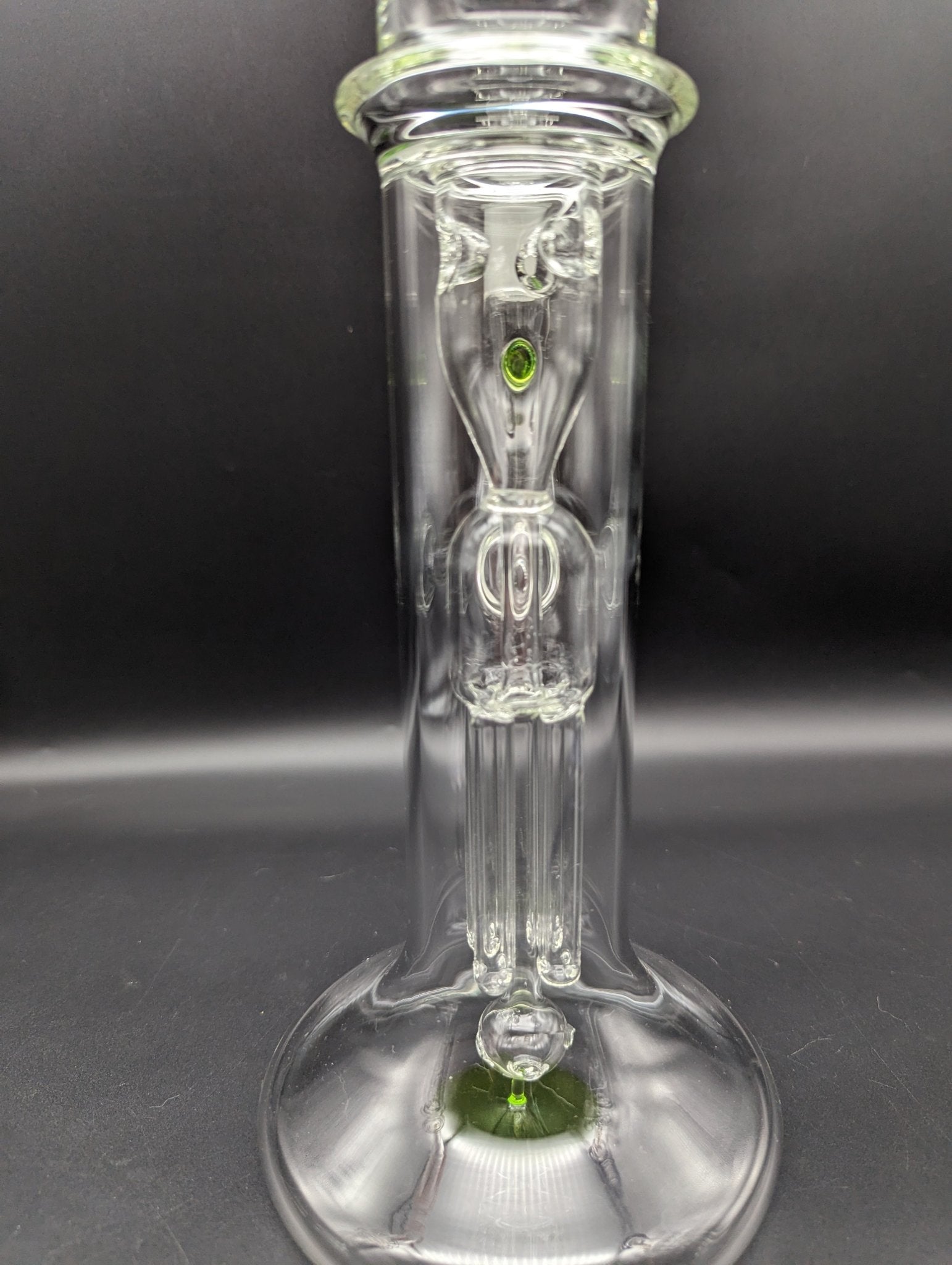 17" Hollow Foot Straight Tube Incycler - The DopeSpot.Store