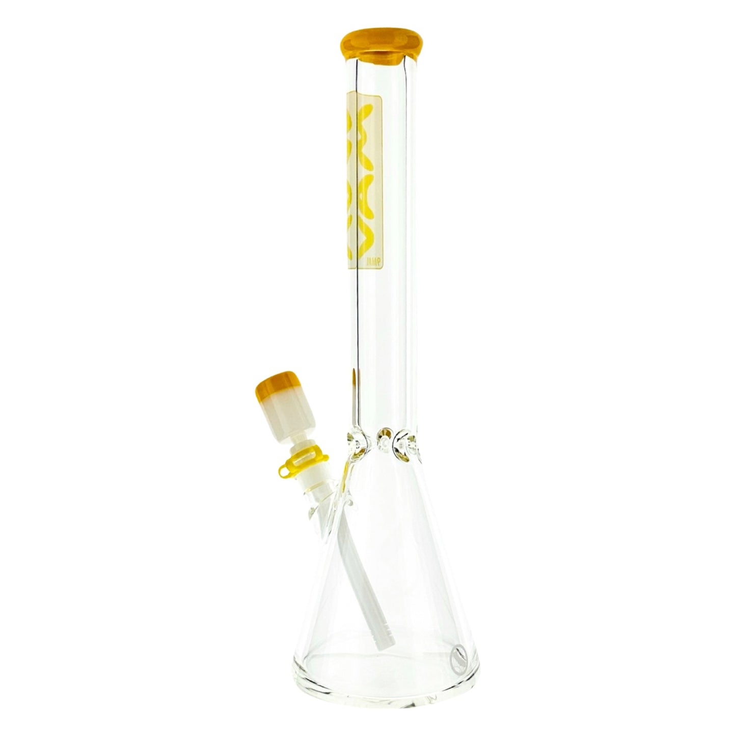 18" x 9mm MAV Layered Accented Beaker Bong