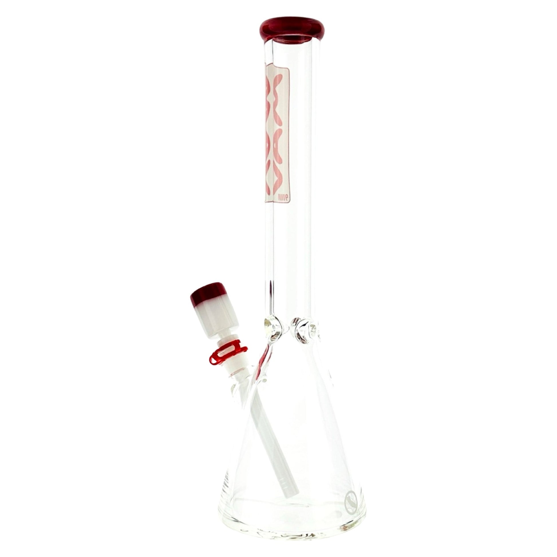 18" x 9mm MAV Layered Accented Beaker Bong