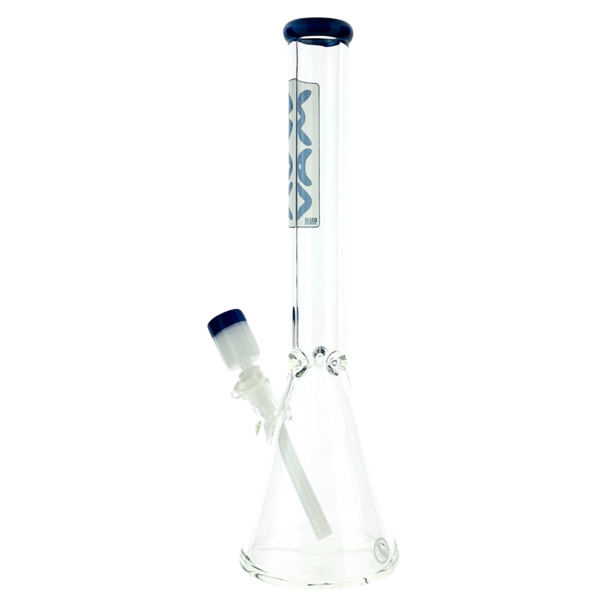 18" x 9mm MAV Layered Accented Beaker Bong