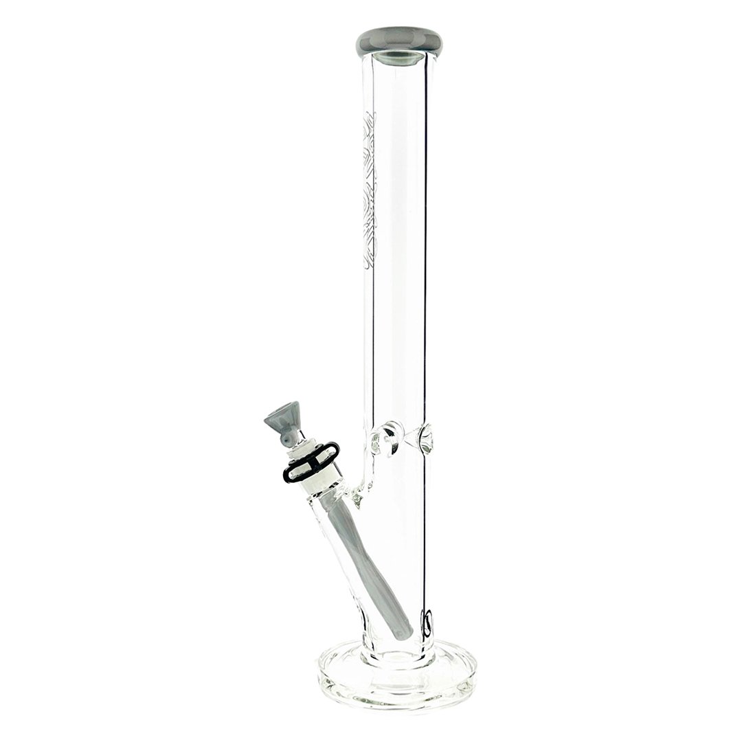 18" x 9mm MAV Maze Accented Straight Bong