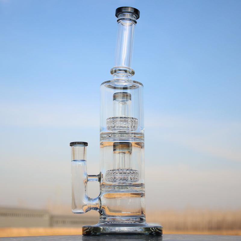 Experience Ultimate Smoothness with Our Dual Matrix Water Pipe