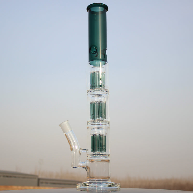 Experience Pure Bliss with the 19 Triple Tree Percolator Water Pipe