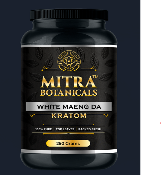 Mitra Botanicals White Maeng Da – Kratom (250 Grams Powder)