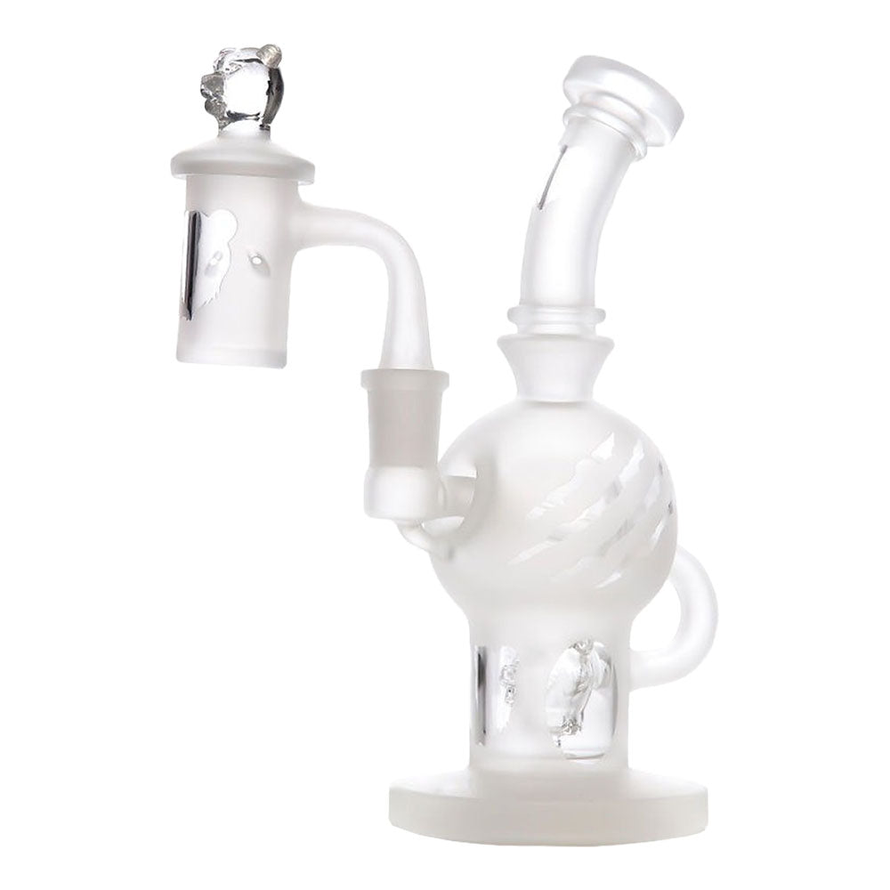 Bear Quartz BQ Worked Sphere Dab Rig Box Set - 7"/ 14mm F