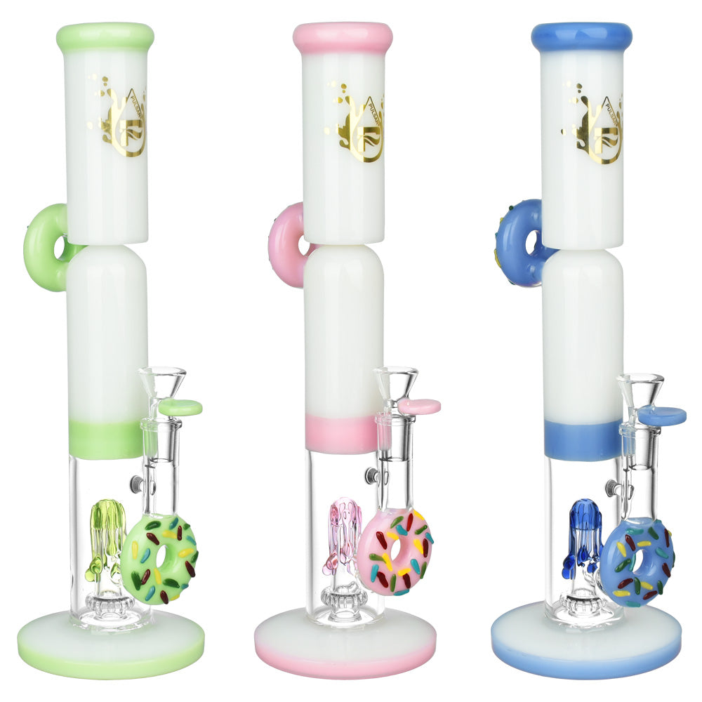 Vibrant Borosilicate Water Pipe with Jelly-Topped Percolator - Buy Delta 8