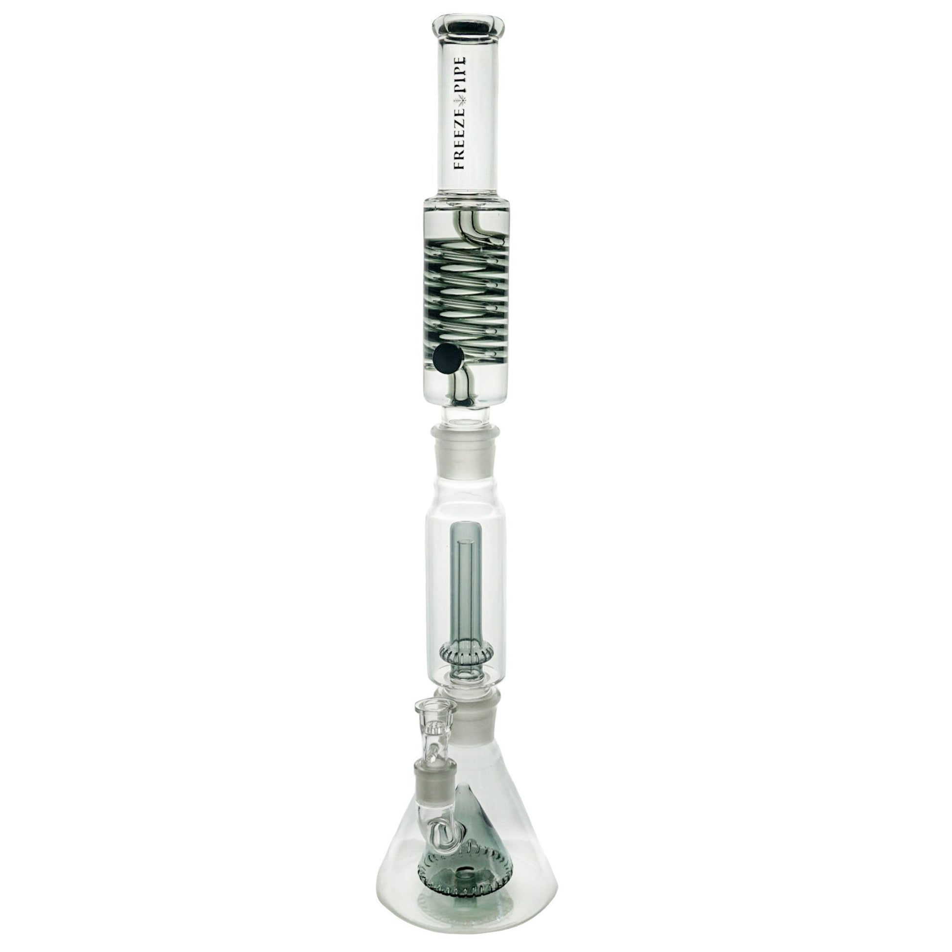 Experience Ultimate Chill with the Freeze Pipe Bong Dual Glycerin Chamber