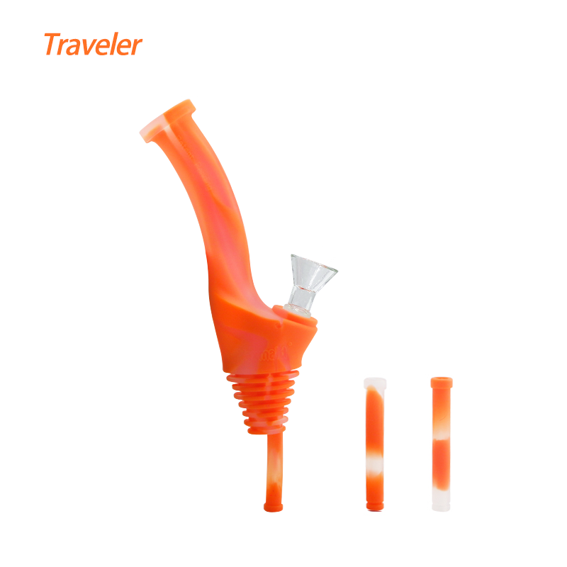 Waxmaid 8″ Universal Traveler Water Bottle Pipe