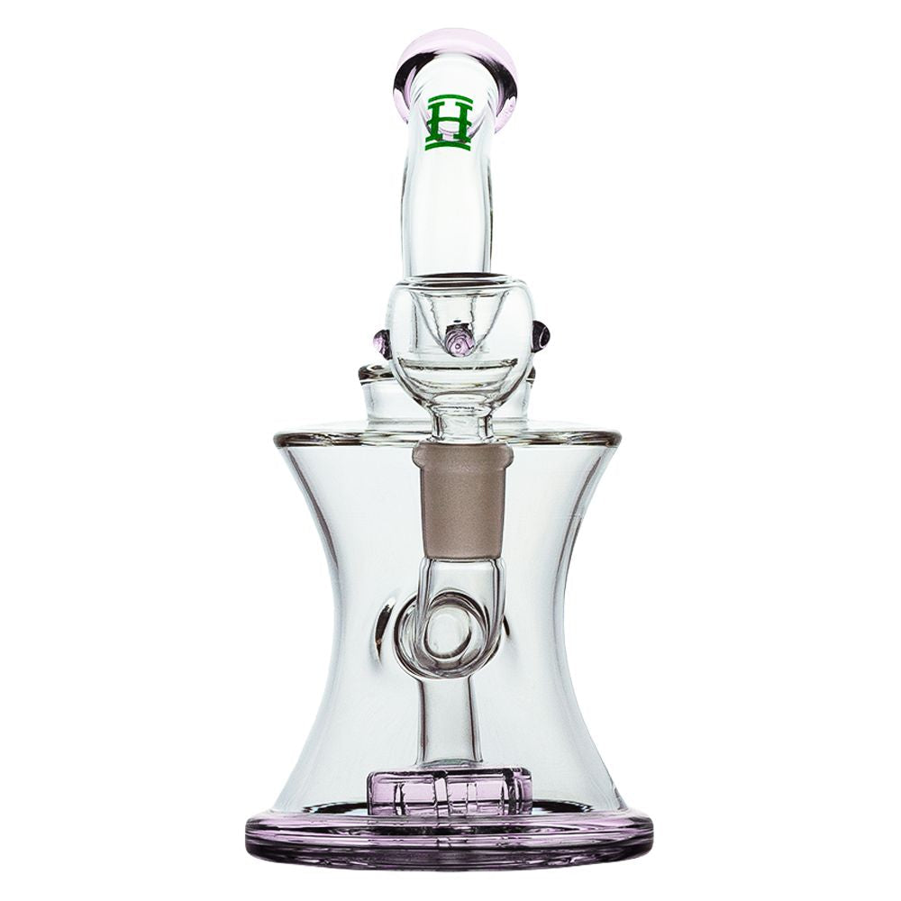 Hemper Hourglass V2 Glass Water Pipe - 7" / 14mm F