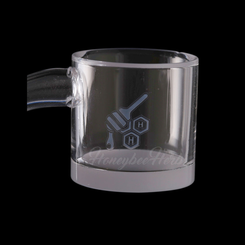 HONEY & MILK XL BEVEL QUARTZ BANGER - 90° DEGREE | YL