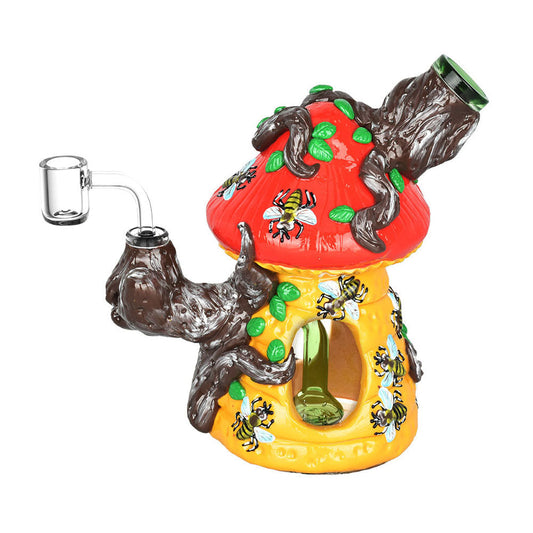 Exciting Mushroom Beehive Dab Rig with Colors Vary - Buy Delta 8