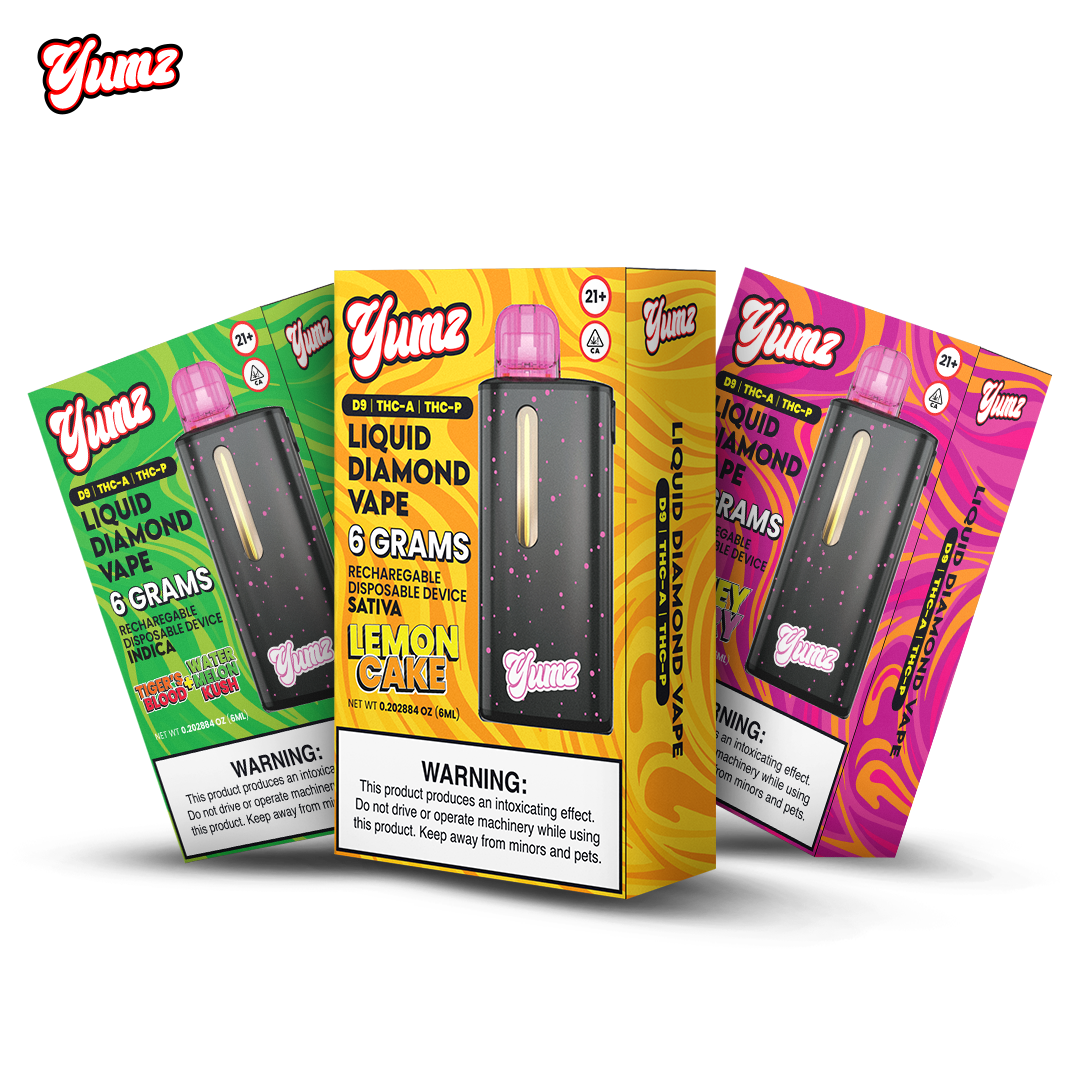 Yumz - Bundle - THC Disposable Vape ( 6 Grams ) ( D9 + THC-A + THC-P )