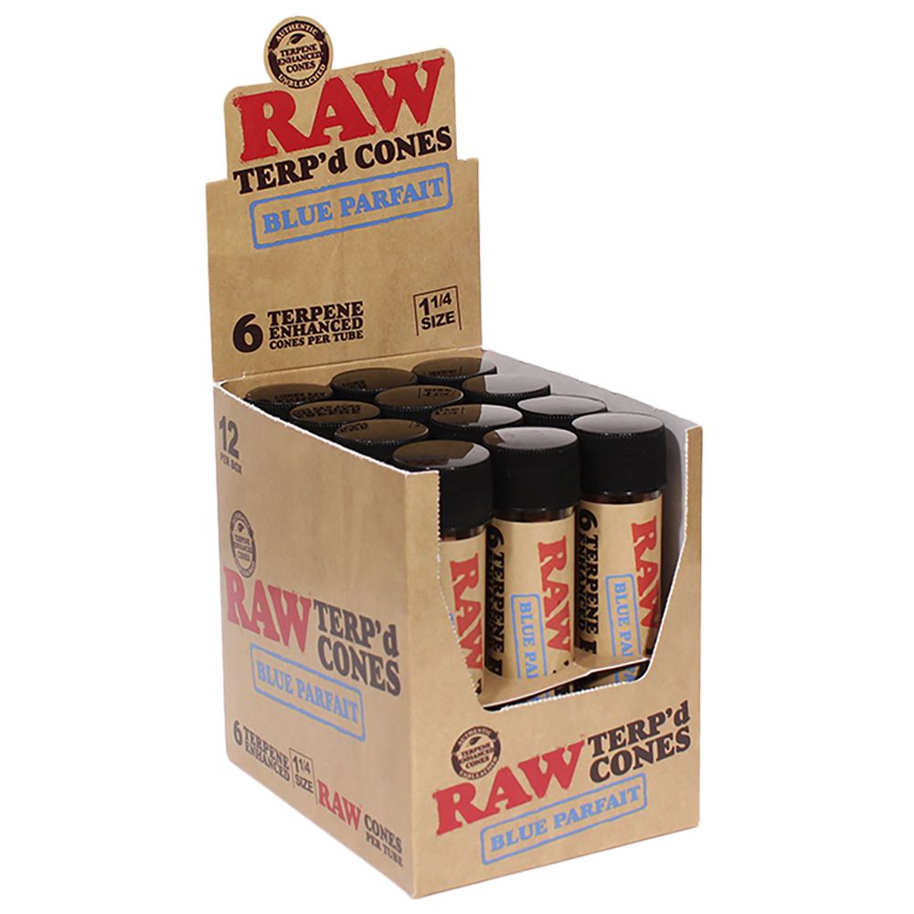 RAW TERP'd Cones | 1 1/4 | 6pc | 12pk