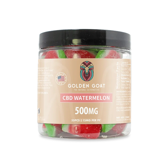 CBD Gummies 500MG - Watermelon Slices