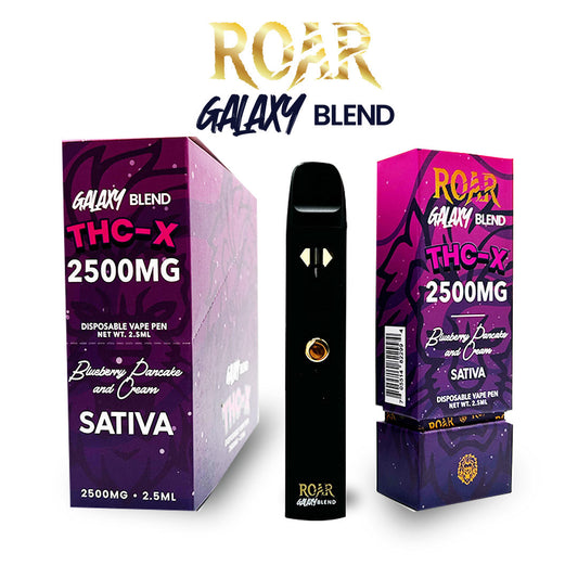 Experience the Cosmic High with Roar Galaxy Blend THC-X Disposable Vape