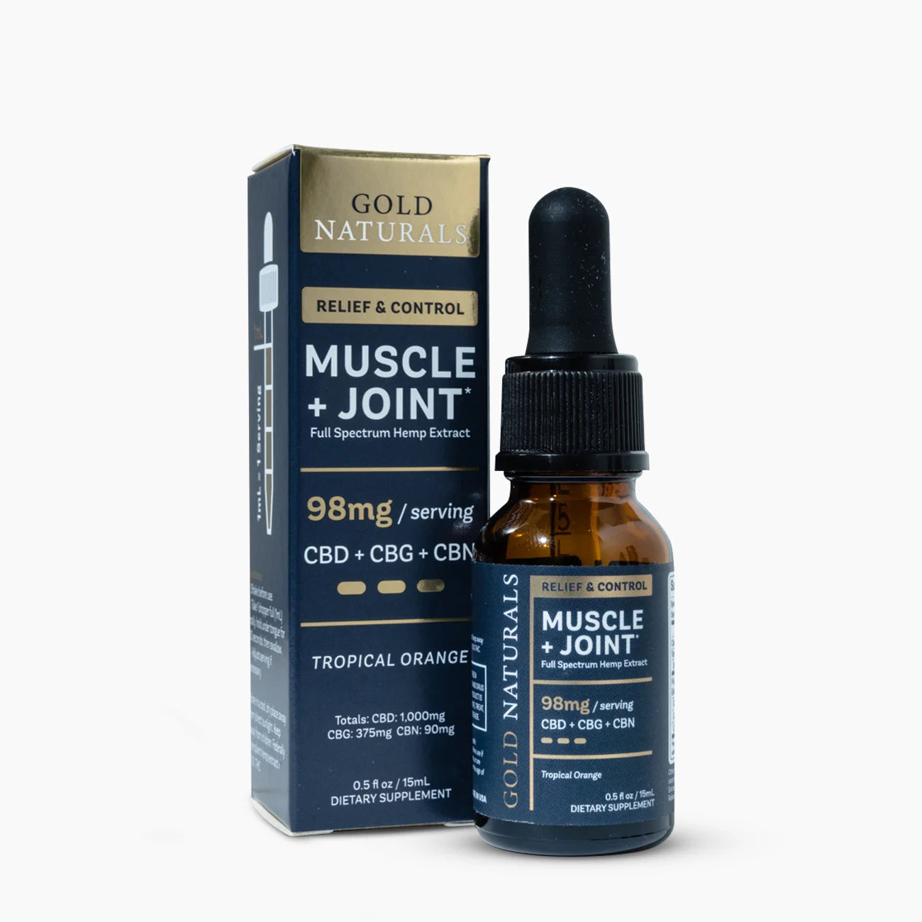 Gold Naturals Muscle + Joint Tincture