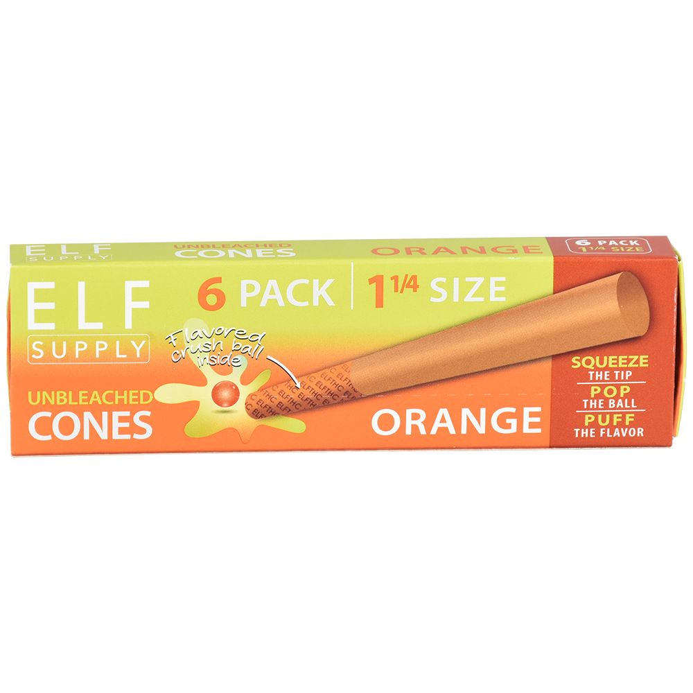 ELF Unbleached Flavor Pop Pre-Rolled Cones | 1 1/4 | 6pc | 20pk