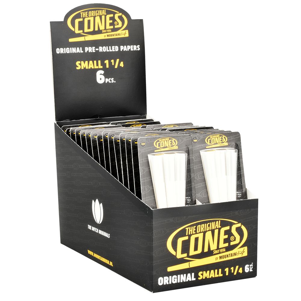 CONES by MountainHigh Pre-Rolled Cones | 1 1/4 | 6pc | 32pk Display