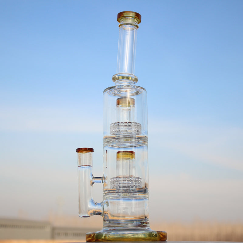 Experience Ultimate Smoothness with Our Dual Matrix Water Pipe