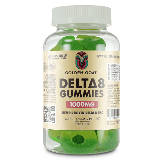 Experience Bliss with Delta 8 Apple Rings Gummies 1000mg from Legal Hemp