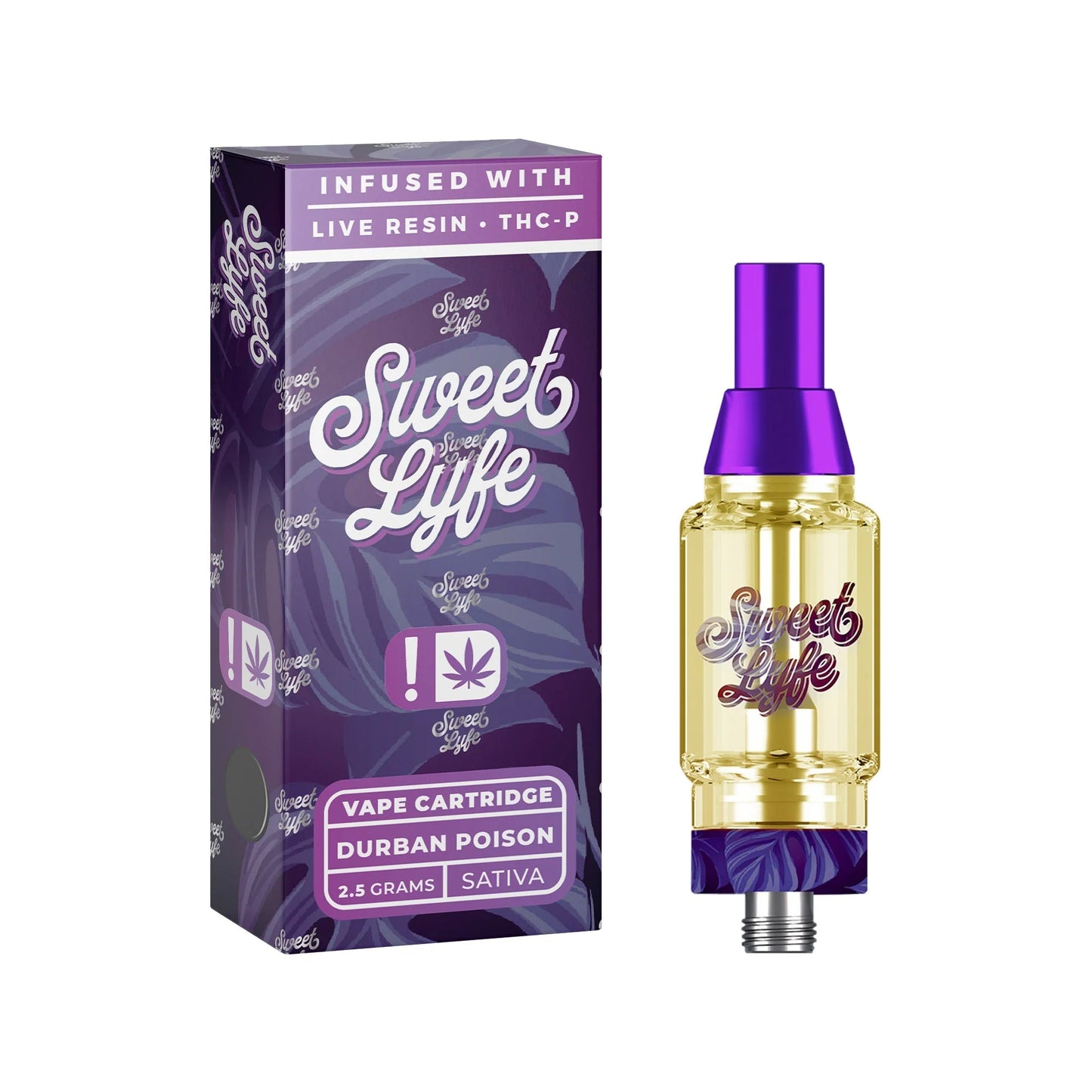 Elevate Your Experience with Sweet Lyfe Vape Cartridges - Durban Poison! - One Pack