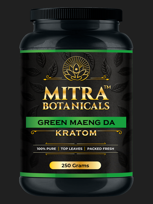 Mitra Botanicals Green Maeng Da – Kratom (250 Grams Powder)