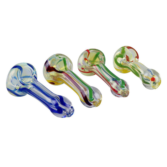 Inside Out Glass Pipe - 2.75" / Styles Vary