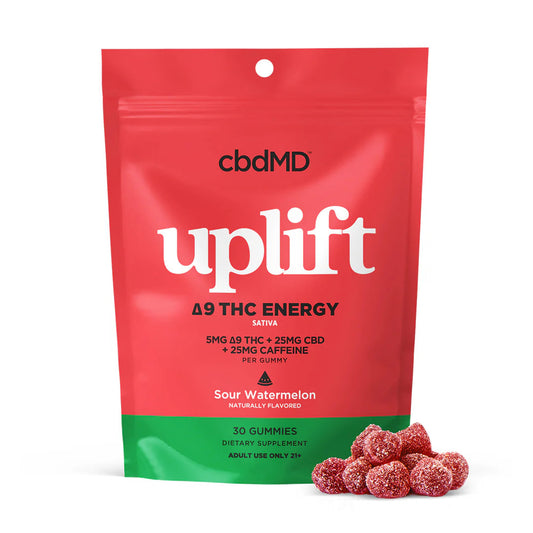 Delta 9 THC Uplift Gummies 100MG - Watermelon