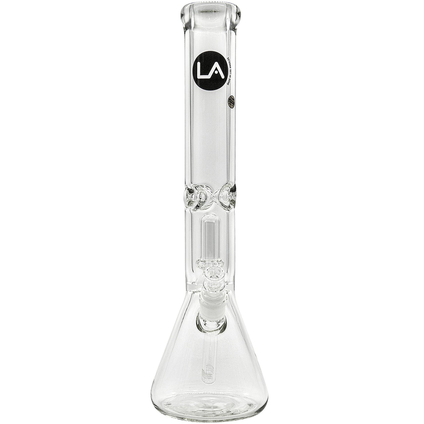 LA Pipes "King Bong" Ultra Heavy 9mm Shower-Head Beaker Bong