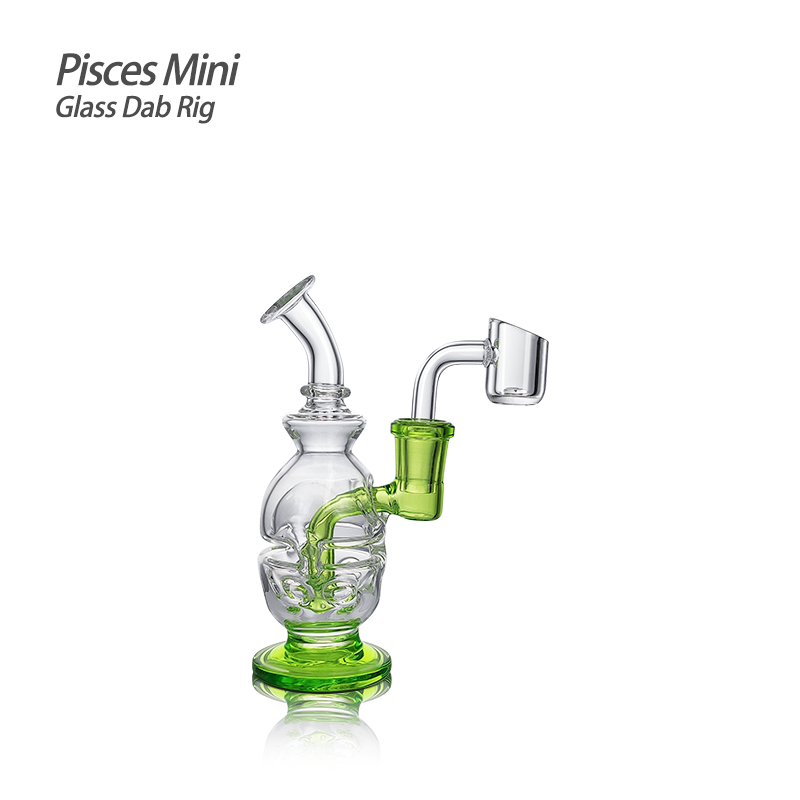 Waxmaid 5.27" Pisces Mini Glass Dab Rig